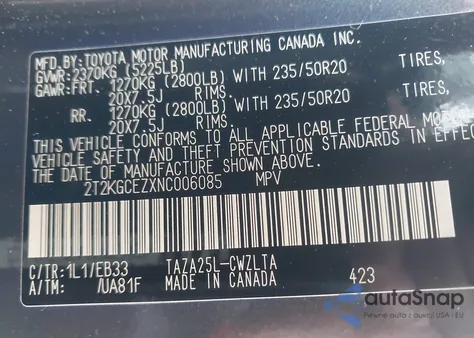 2022 Lexus Nx 350 F Sport Handling from USA, damaged, VIN 2T2KGCEZXNC006085